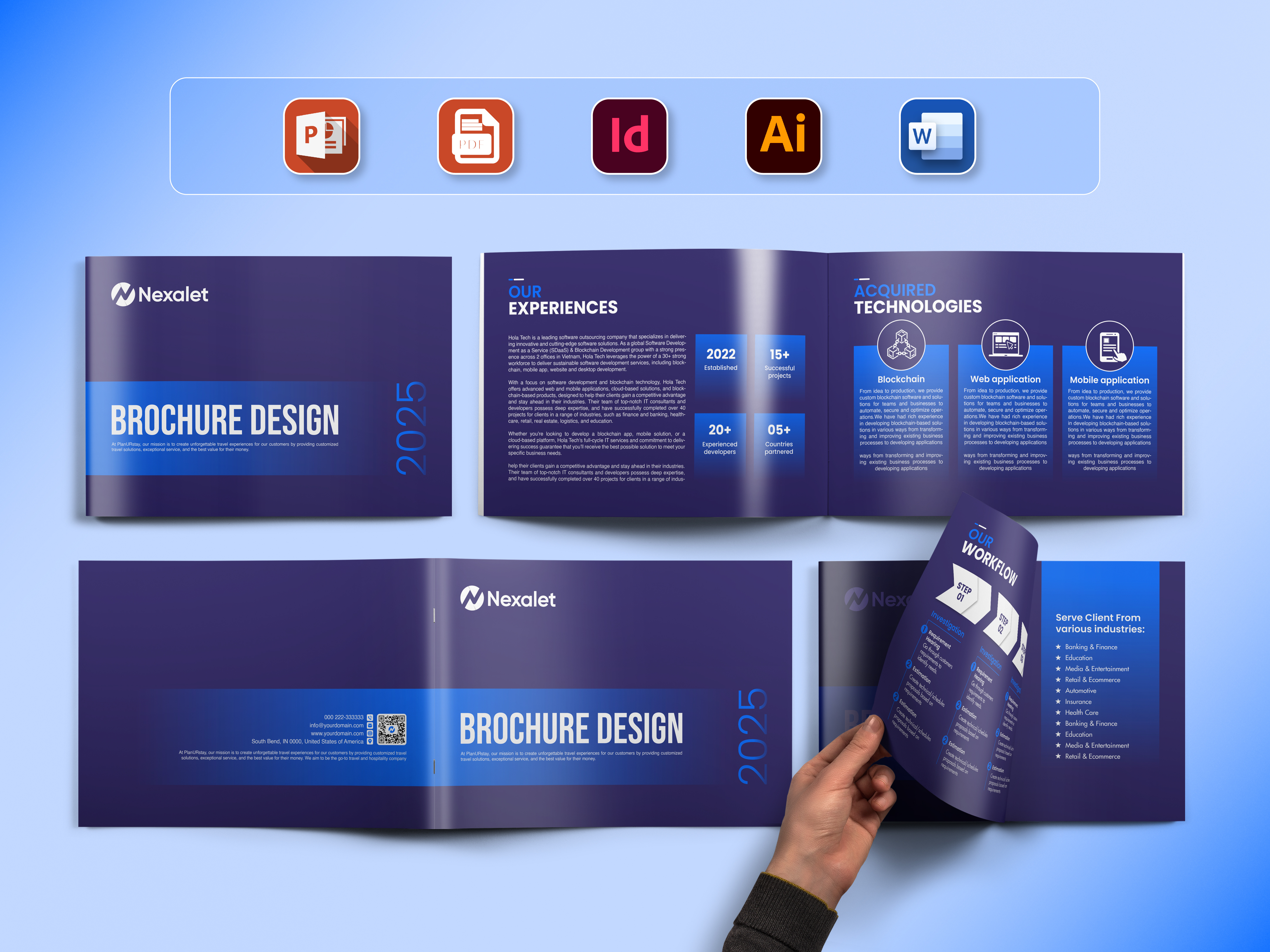 Example of Presentation | Company Profile | Booklet