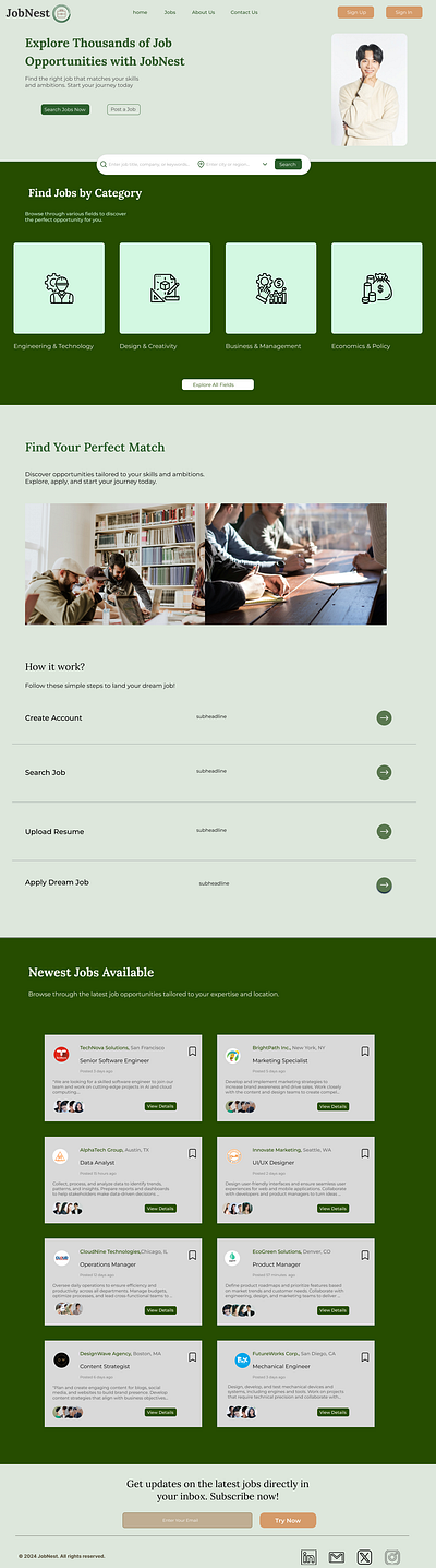 Search for Job graphic design idea job search search page ui