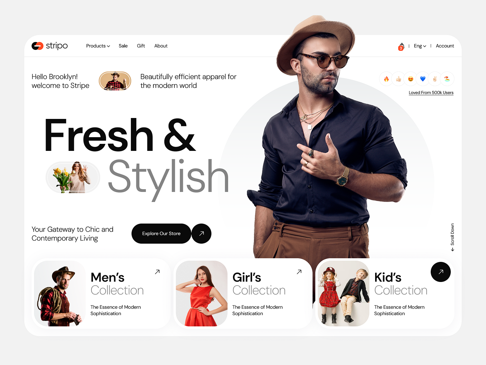 E-commerce Web Design – UI/UX Inspiration by Shah Alam on Dribbble