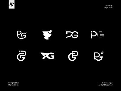 PG + Tech + Wings | Logo Design branding design gfxmanjur graphic design illustration logo logo design modern logo pg logo simple logo tech logo typography ux vector wings logo