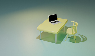 unknown table 3d render 3d