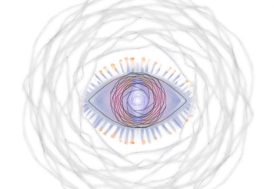 evil eye design evileye eye flower green illustraion illustration image logo vector yellow