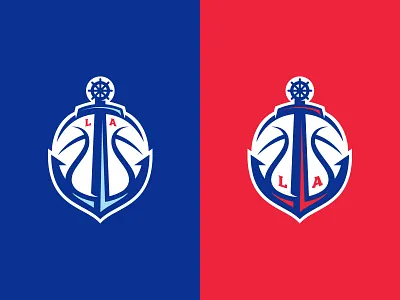 Los Angeles Clippers anchor ball basketball boat california clippers helm hollywood la logo los angeles nautical nba ocean rebrand ship sports wheel