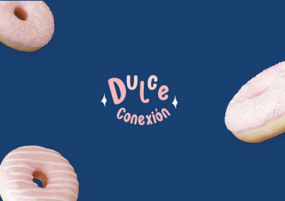Logo Bakery - Dulce Conexión branding design illustrator logo