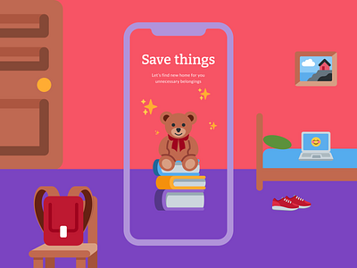 Save things — Mobile App UX/UI app app design application brand branding charity charity app concept donation interaction design interface mobile mobile app ui user experience user interface ux uxui visual design web design