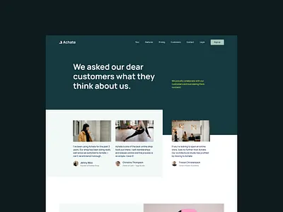 Testimonials page & Blog post blog blog post case study customers template testimonials webflow
