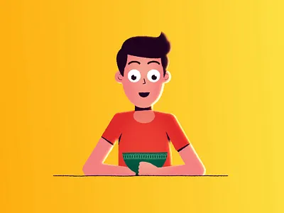 Fit fat fit aftereffects animation bowl burping design eating fat fit flat food graphic design illustration illustrator minimal motion graphics noodles obese ramen ui vector