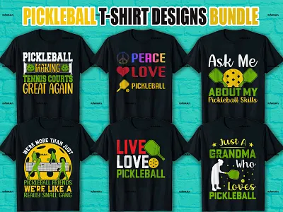 This is My New Pickleball T-Shirt Designs Bundle. apparel clothingbrand design etsy illustration merch by amazon. moda ootd pickleball png pickleball svg pod print on demand t shirt design free teespring tshirt typography typography tshirt vector graphic vintage shirt vintage svg