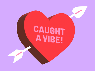 made you a mixtape arrow cupid cute heart illustration love red romantic valentine valentines day