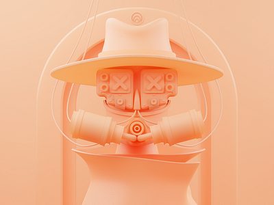 Clay Traveller 3d blender blender3d character characterdesign clay claymation clayrender illustration isometric pfp profile pic