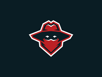 OUTLAWS MASCOT LOGO | FOR SALE angry bandit branding cowboy esport esports for sale identity illustration label logo logotype mascot mask outlaw team texas vector west western