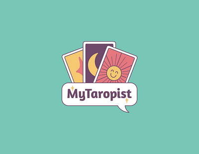 MyTaropist Logo Design branding graphic design illustration logo logo design tarot therapy