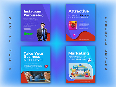 Instagram carousel design banner carousel cover cover banner engaging post facebook carousel illustrator instagram modern post photoshop social media social post twitter