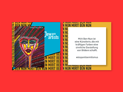 Jew Are Instagram Campaign – loreatus end racism graphic design instagram instagram post jews post social media socialmedia