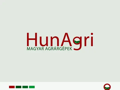 Logo agronomy company design field font green hill hungary illustrator logo logo design property red wheel