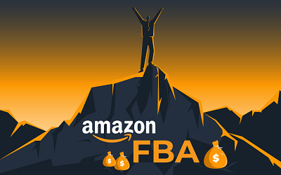 Amazon FBA 2d amazon design dribbble fba flat design graphic design illustration inspirations shot ui vector