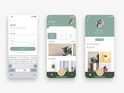 Plant Enciclopedia App - UI/UX Concept Design
