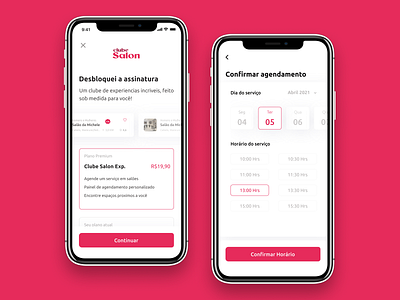 Beauty App beauty app mobile app modal app plan app plans app salon app schedule schedule app ui ui app ui design ui mobile uidesign ux uxdesign