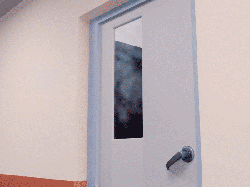 Doctor 3d animation doctor door get in health healthy hospital medical motion graphics starmed women