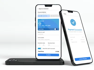 Credit card payment screens figma pr prototype ui user interface ux