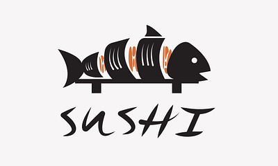 logo "sushi" design graphic design logo vector