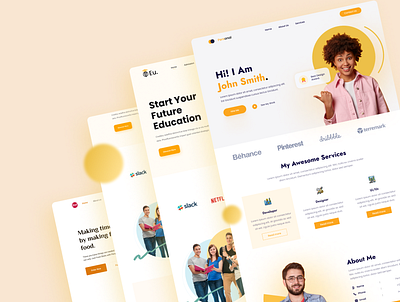 Business Website Design agency web branding design designer portfolio education website orange ui web orange web portfolio portfolio website product design ui web ux ui web web web ux ui website design ui website design ux ui