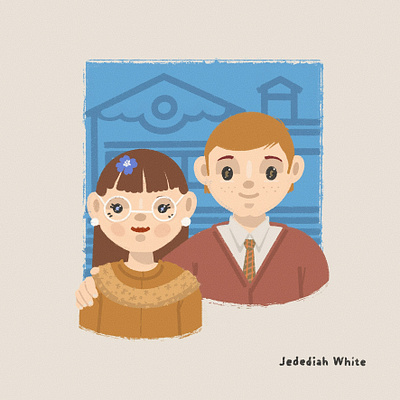 Homeowners digital artwork drawing illustration procreate