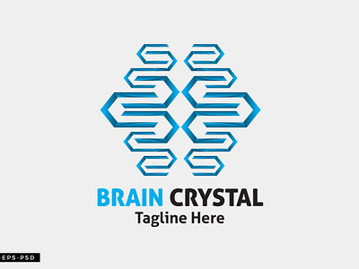 Brain Crystal Logo
