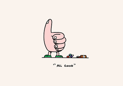 "all good" design graphic design icon illustration vector