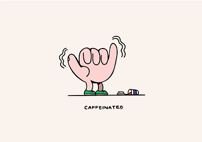 caffeinated design graphic design icon illustration vector