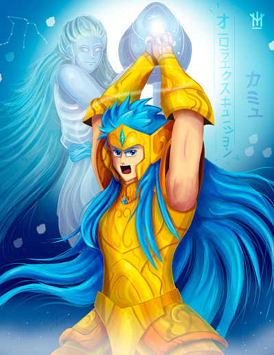 CAMUS DE ACUARIO adobe anime animeillustration art artist artwork camus character digitalart digitalartist digitalartwork digitaldrawing digitalillustration drawing fanart fanartwork illustration manga saintseiya saintseiyafan