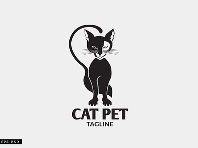 Cat Pet Logo