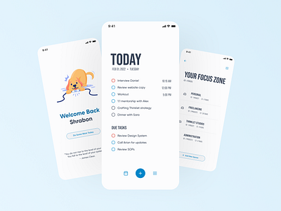 Let's Do It - A Minimalistic To-Do App app app design checklist tasks to do list ui ui design
