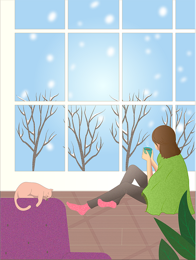 Seasons greetings design graphic design illustration vector