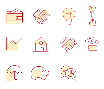 Business Icons business icon icon design vector