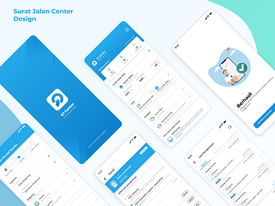 Surat Jalan Center for Mobile Apps app design graphic design ui