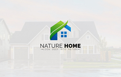 Nature Home logo and Branding best brand identity brand strategy branding classic corporate identity design graphic design home logo icon logo logo design modern minimalist nature design nature home professional unique vector