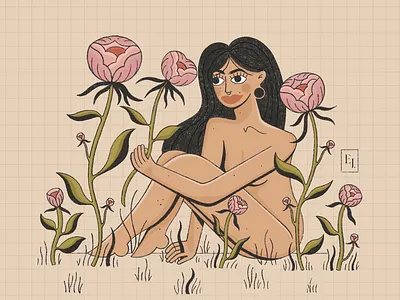 reconnecting. graphic design illustration procreate