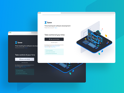 Sign Up - System Theme Variation clean cta dark design iteration light modern signin signup theme ui ux variant