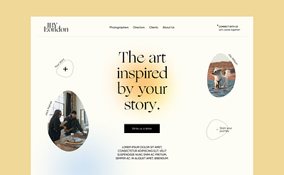 Website: Landing Page daily ui design flat landing page minimal ui web design