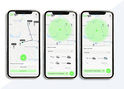 Taxi App- Cargo car app car app ui design graphic design taxi app taxi app design ui