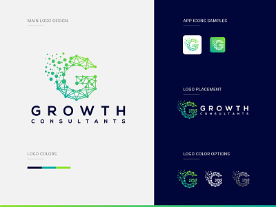 Letter G Logo app branding design digital digital logo game growth growth logo illustration letter g letter g logo letters logo logo strong ui ux web