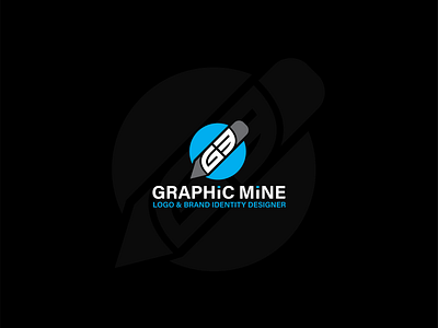 GRAPHiC MiNE LOGO (Grid Logo) branding creative logo design gm graphic design graphic mine grid logo illustration line art logo folio 2022 logo ideas logofillx mg typography