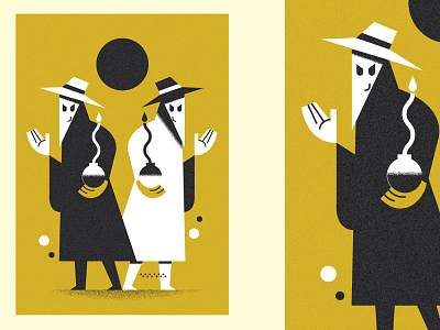 Spies (Personal '21) character design editorial grain graphic design illustration