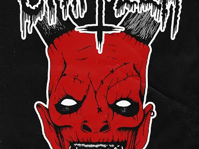 THE CRIPPLER graphic design illustration logo