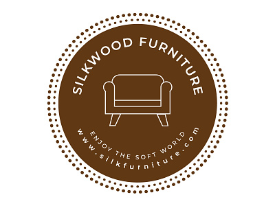 Furniture Business Logo design adobe illustrator business circular custom design emblem free furniture furniture business logo furniture logo illustration logo logo design logo maker minimal minimalist modern professional round logo sofa