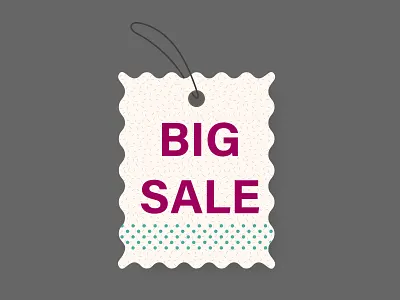 Big Sale tag Design adobe illustrator advertisement best quality big sale big sale tag branding custom design fancy free fresh illustration logo maker logodesign minimal minimalist rectangle sale tag tag unique