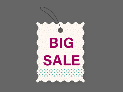 Big Sale tag Design adobe illustrator advertisement best quality big sale big sale tag branding custom design fancy free fresh illustration logo maker logodesign minimal minimalist rectangle sale tag tag unique