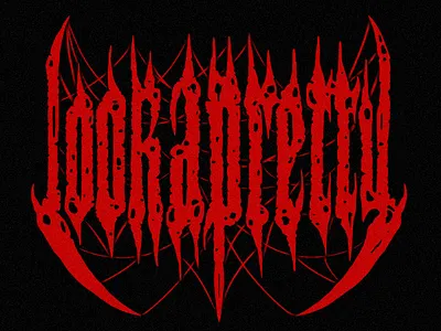 LOOKAPRETTY LOGOTYPE graphic design illustration logo vector