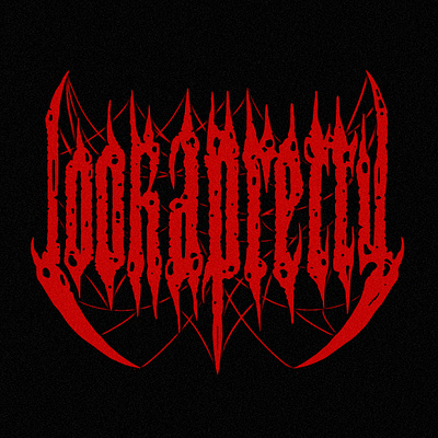 LOOKAPRETTY LOGOTYPE graphic design illustration logo vector